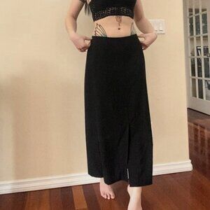 Black Eddie Bauer Maxi Skirt